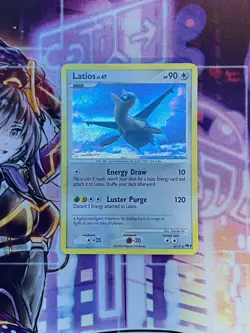 Latios 4/17 Pop Series 7 Holo Rare Promo 2008 Vintage Pokemon TCG Card - Image 1
