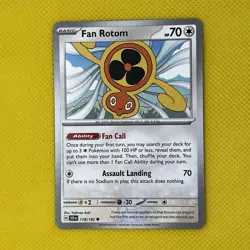 Fan Rotom 118/142 Common Stellar Crown Pokemon Card NM - Image 1