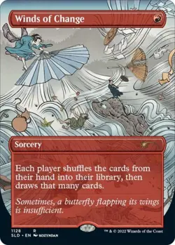 MTG English Winds of Change NM Foil Secret Lair - Image 1