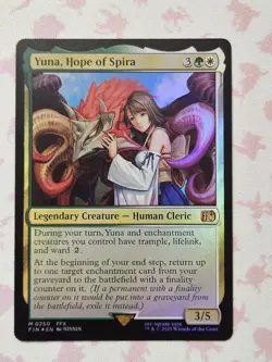 Yuna, Hope of Spira Foil 0250 MTG Final Fantasy Mythic NM - Image 1