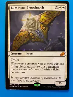 MTG 1x Luminous Broodmoth 21 Ikoria: Lair of Behemoths Magic the Gathering x1 NM - Image 1