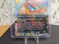 MTG: Marvel's Spider-Man Spider-Ham, Peter Porker (Borderless) Foil - Image 3