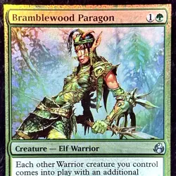 Bramblewood Paragon - FOIL - MTG - Morningtide - 115/150 - UNCOMMON ~ MP - Image 1