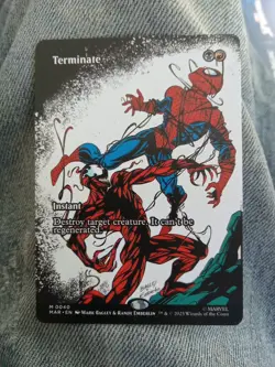 Terminate Borderless MTG Magic Spider-Man 0040 MINT PACK FRESH!! - Image 1