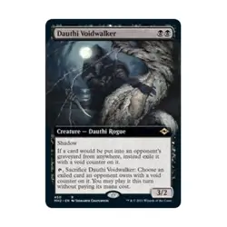 WOTC MtG Modern Horizons 2 Dauthi Voidwalker (Extended Art) (R) NM - Image 1