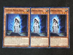 3x YuGiOh! - Cursed Bride Doll AGOV-EN026 Common 1st Edition Near Mint - Image 1