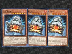3x YuGiOh! - UFOLight AGOV-EN021 Common 1st Edition Near Mint - Image 1