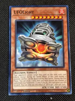 3x YuGiOh! - UFOLight AGOV-EN021 Common 1st Edition Near Mint - Image 2