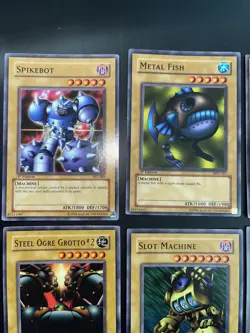 Yugioh Cards Lot Of 6 1st Edition Mix Cards Vintage 1996 Slot Machine Tyhone MP - Image 2