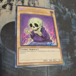 Yugioh Skull Servant (Chibi Art) BLMM-EN002 Secret Rare 1st Ed Near Mint - Image 1