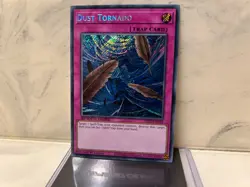 Yugioh Dust Tornado SBC1-END19 1st Edition Secret Rare Mint Speed Duel - Image 1