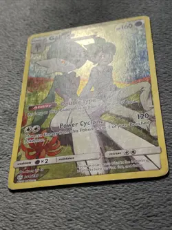 Gallade 244/236 2019 Pokemon Card Cosmic Eclipse Moderate Play Full Art Rare - Image 2