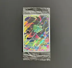 Pokemon SEALED Bulbasaur Foil card 133/132 Mega Evolution Stamped Promo - Image 1