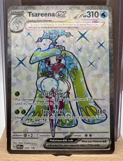 Tsareena ex 220/182 (Ultra Rare) Paradox Rift Full Art Pokemon Paradox Rift Card - Image 1