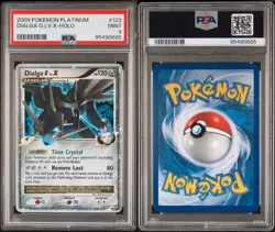 Pokemon 2009 Platinum Holo Dialga G LV .X PSA 9 Mint Card 122/127 - Image 1