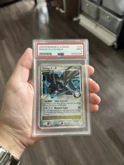 Pokemon 2009 Platinum Holo Dialga G LV .X PSA 9 Mint Card 122/127 - Image 2
