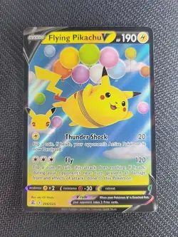 Pokemon TCG Flying Pikachu v Celebrations Holo Ultra Rare Card 006/025 - Image 1