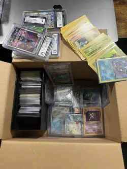 Pokemon Card Collection Holos Hits Wotc Base Set Full Arts Big Box - Image 1