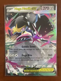 Mega Mawile ex (Double Rare) 094/132 - Mega Evolutions Pokemon Card TCG - Image 1