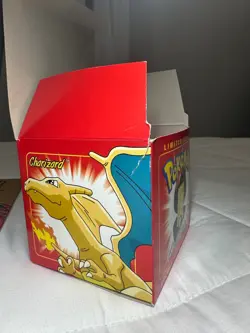 Pokemon Cards 23K Gold Plated CHARIZARD Trading Card 1999 Burger King Ball - - Image 2