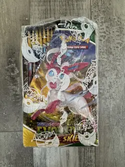 Evolving Skies Booster Box - No Cards - Display Box WITH WRAPPING & EMPTY PACKS! - Image 5