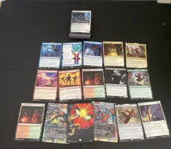 Magic The Gathering Marvel Spiderman Cards Lot - Image 1