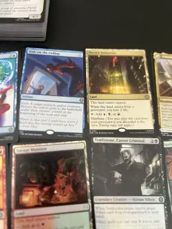 Magic The Gathering Marvel Spiderman Cards Lot - Image 4