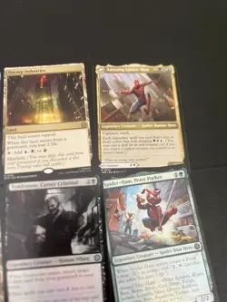 Magic The Gathering Marvel Spiderman Cards Lot - Image 5