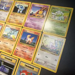 Pokemon TCG Lot 18 Cards WOTC BASE SET 1999 No Duplicates - Image 4