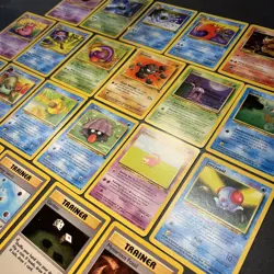 Pokemon TCG Lot 22 Cards Base Set FOSSIL 1999 No Duplicates - Image 3