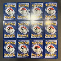 Pokemon TCG Lot 12 Cards Base Set FIRST EDITION FOSSIL - Image 3