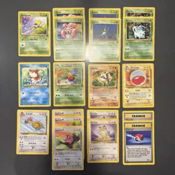 Pokemon TCG Lot 19 Cards Base Set JUNGLE - Image 1