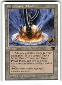 Urza's Power Plant (Rock in Pot) Chronicles Regular MTG NM - Image 1
