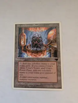 MTG Magic the Gathering Urza's Power Plant (115a/125) Chronicles LP - Image 1