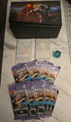 Modern Horizons 3 Magic The Gathering Bundle *Opened* All Cards + Content $120+ - Image 1