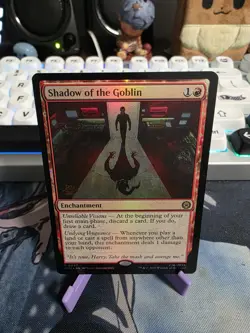 Shadow of The Goblin Marvel's Spider-Man Foil PRE Release Promo Near Mint - Image 1