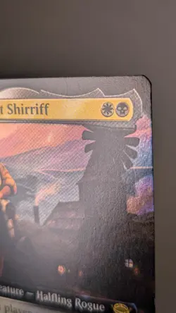 Lotho Corrupt Shirriff Extended Art Surge Foil Universes Beyond MTG LP - Image 4
