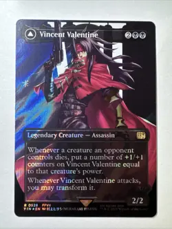 Vincent Valentine (Borderless) (Surge Foil) Final Fantasy Foil - Image 1