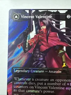 Vincent Valentine (Borderless) (Surge Foil) Final Fantasy Foil - Image 2