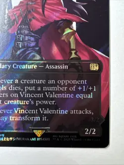 Vincent Valentine (Borderless) (Surge Foil) Final Fantasy Foil - Image 4