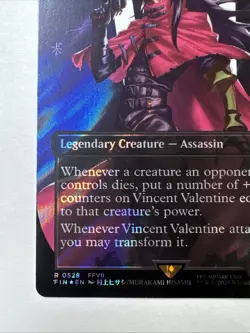 Vincent Valentine (Borderless) (Surge Foil) Final Fantasy Foil - Image 5
