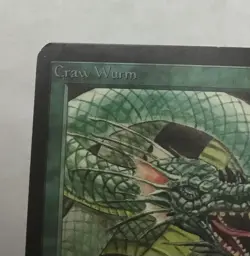 !MTG - 1993 - LEA Alpha - CRAW WURM - MP Moderately Played - Image 2