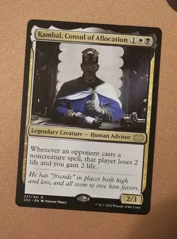 MTG Kambal, Consul of Allocation x1 NM from Double Masters 2022 - Image 1