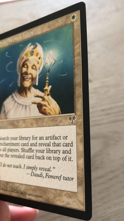 Magic the Gathering Mirage Enlightend Tutor NM - Image 3