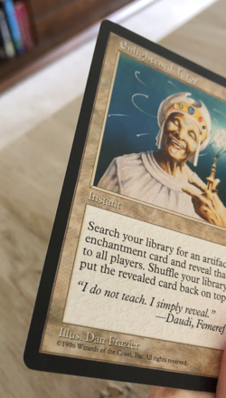 Magic the Gathering Mirage Enlightend Tutor NM - Image 4