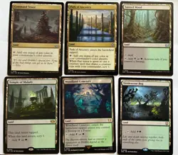 MTG golgari (Black green) - Utility Land Lot - x6 NM regular MTG Commander - Image 1