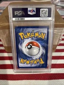 2017 POKEMON SUN & MOON SHINING LEGENDS #32 RAIKOU-HOLO PSA 4 - Image 2