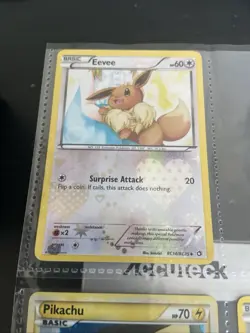 Pokemon TCG Eevee RC14/RC25 Legendary Treasures Radiant Collection Holo 112/181 - Image 2