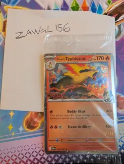 Pokemon TCG - Destined Rivals Prerelease Staff Promos - Set of 4 SEALED & NEW - Image 1