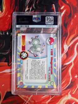 PSA 10 - 2000 Topps Pokemon TV Animation Series 2 - Foil Magneton #82 - Image 2